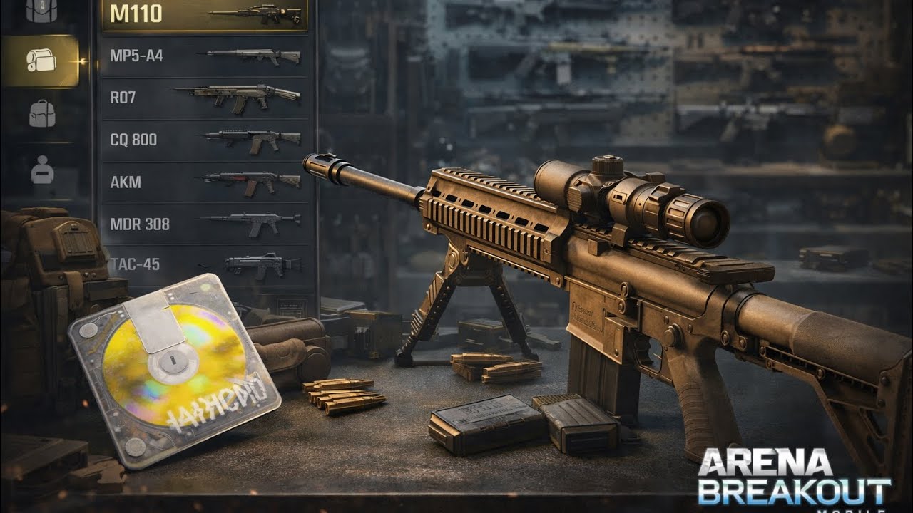 وثيقة نادرة + M110 🔥 سيطرة كاملة في Arena Breakout