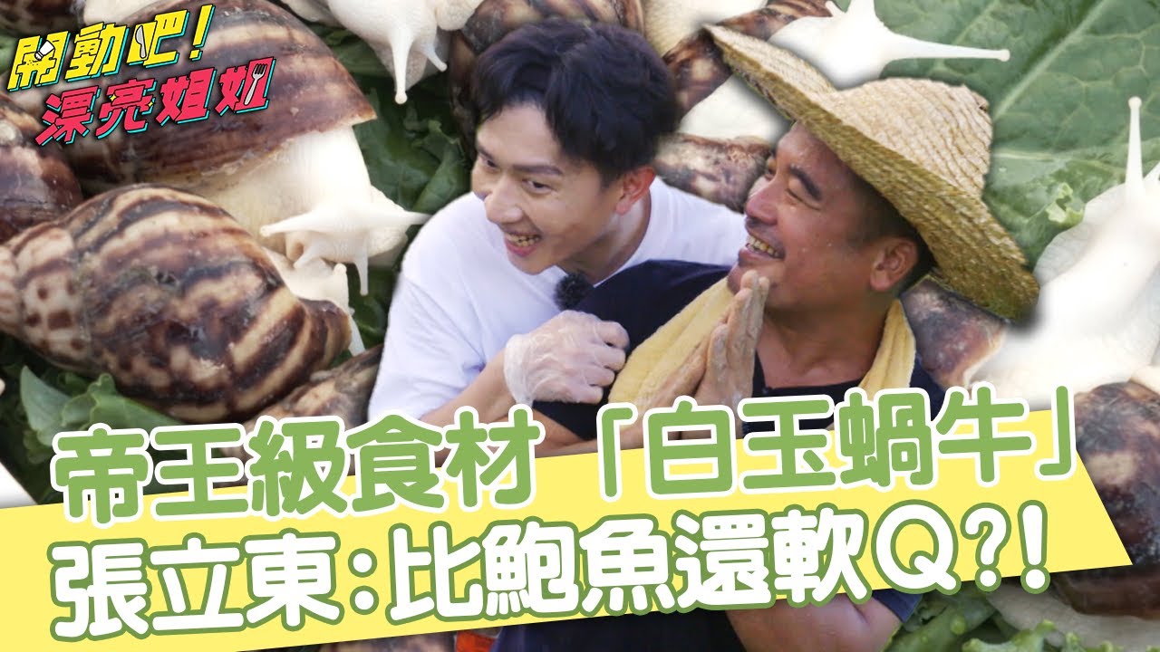 帝王級食材「白玉蝸牛」，張立東：比鮑魚還軟Ｑ！【#開動吧漂亮姐姐】20210919-2 沈玉琳 徐瑋吟