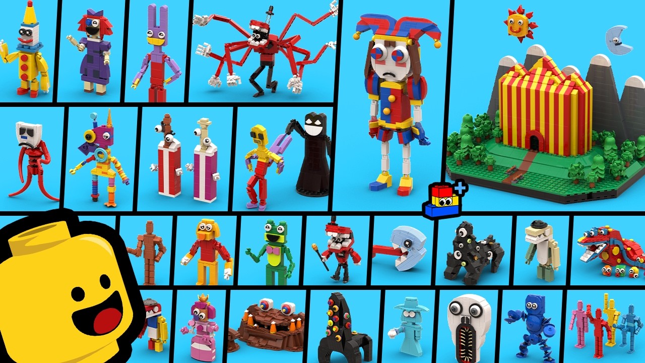 LEGO The Amazing Digital Circus: How to Build EVERY Character