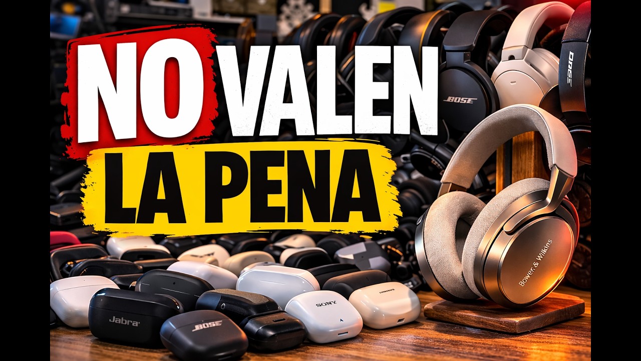 Probé 76 audífonos premium… solo 8 sobrevivieron 🎧