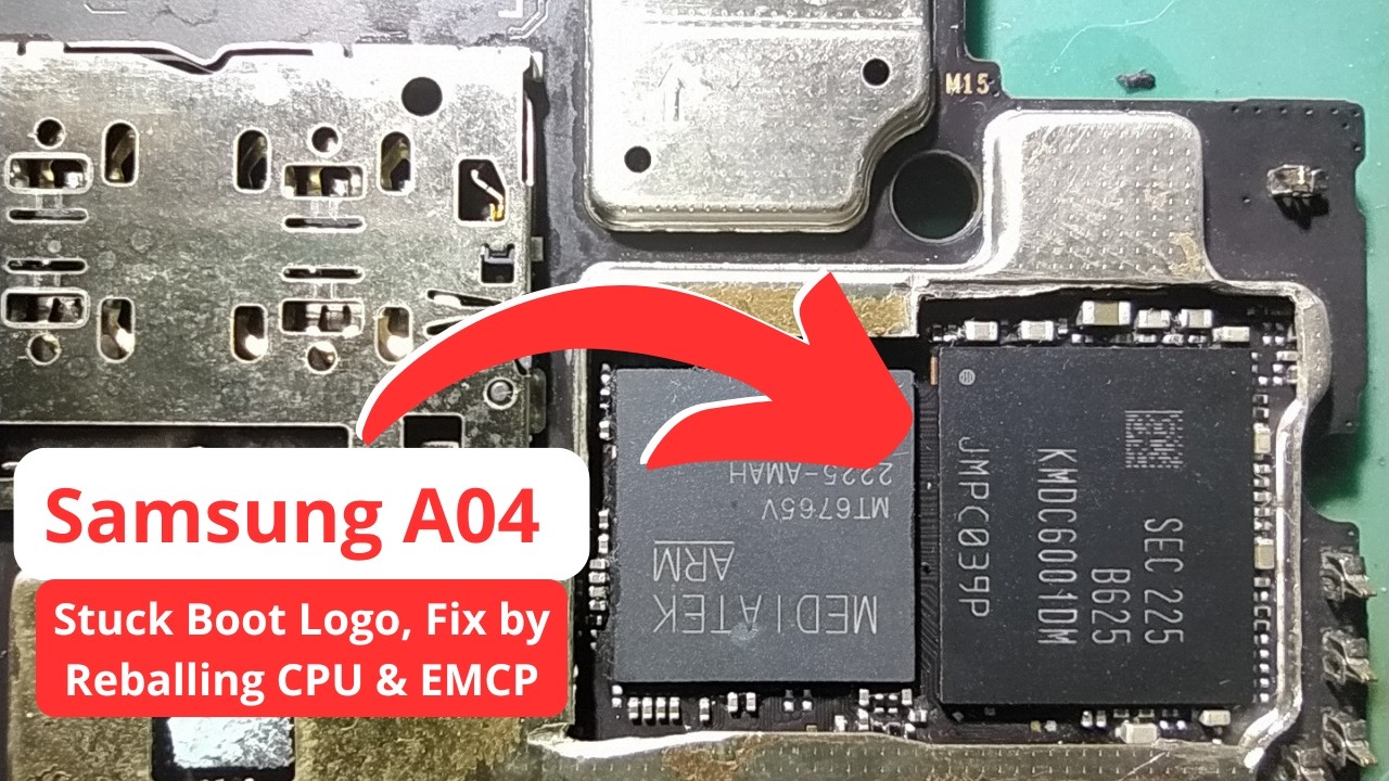 Samsung A04 Stock Boot Logo CPU Problem?