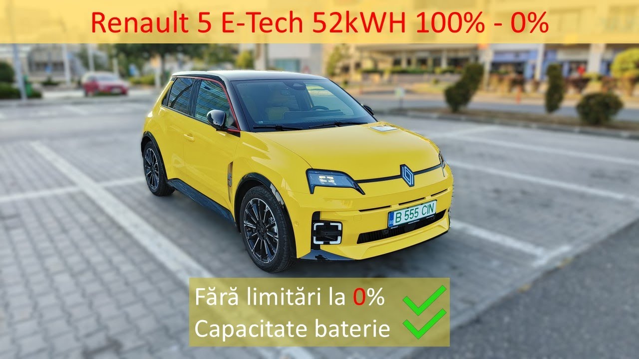 EP.2 Test de capacitate baterie Renault 5 E-tech