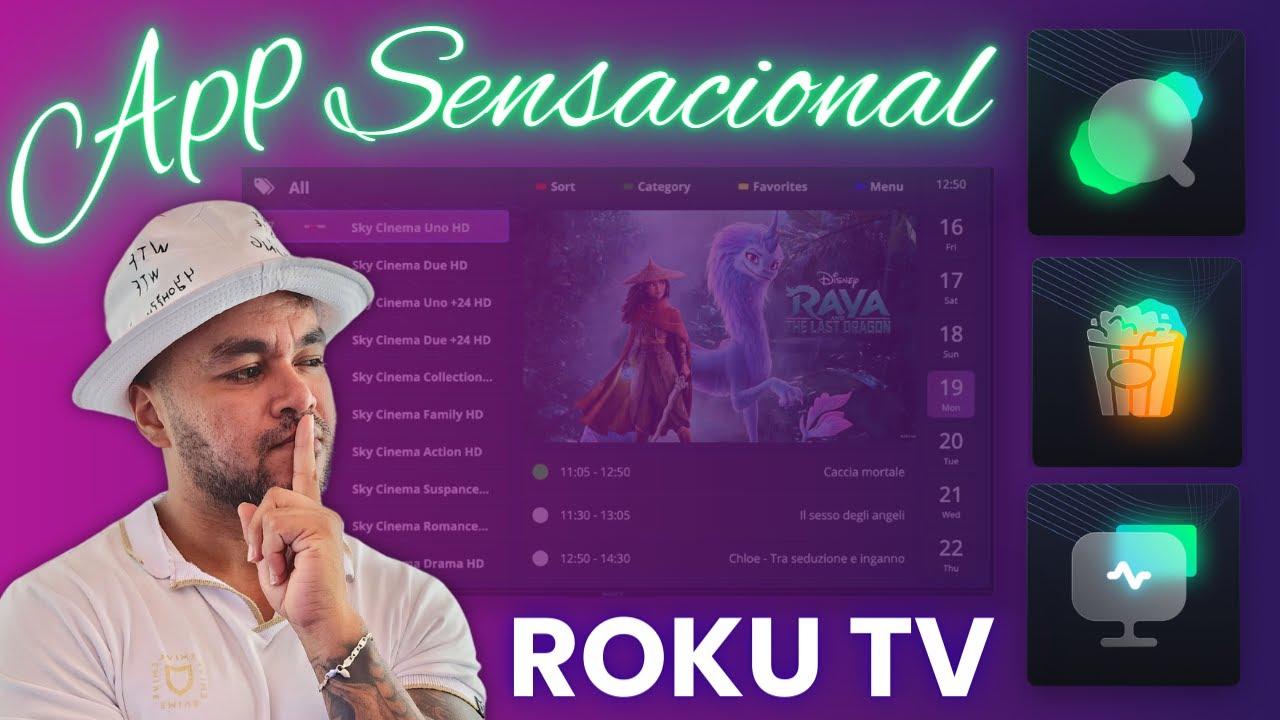 🔶️ O QUERIDINHO APLICATIVO IPTV PLAYER RIO NA SUA SMART ROKU TV 2024