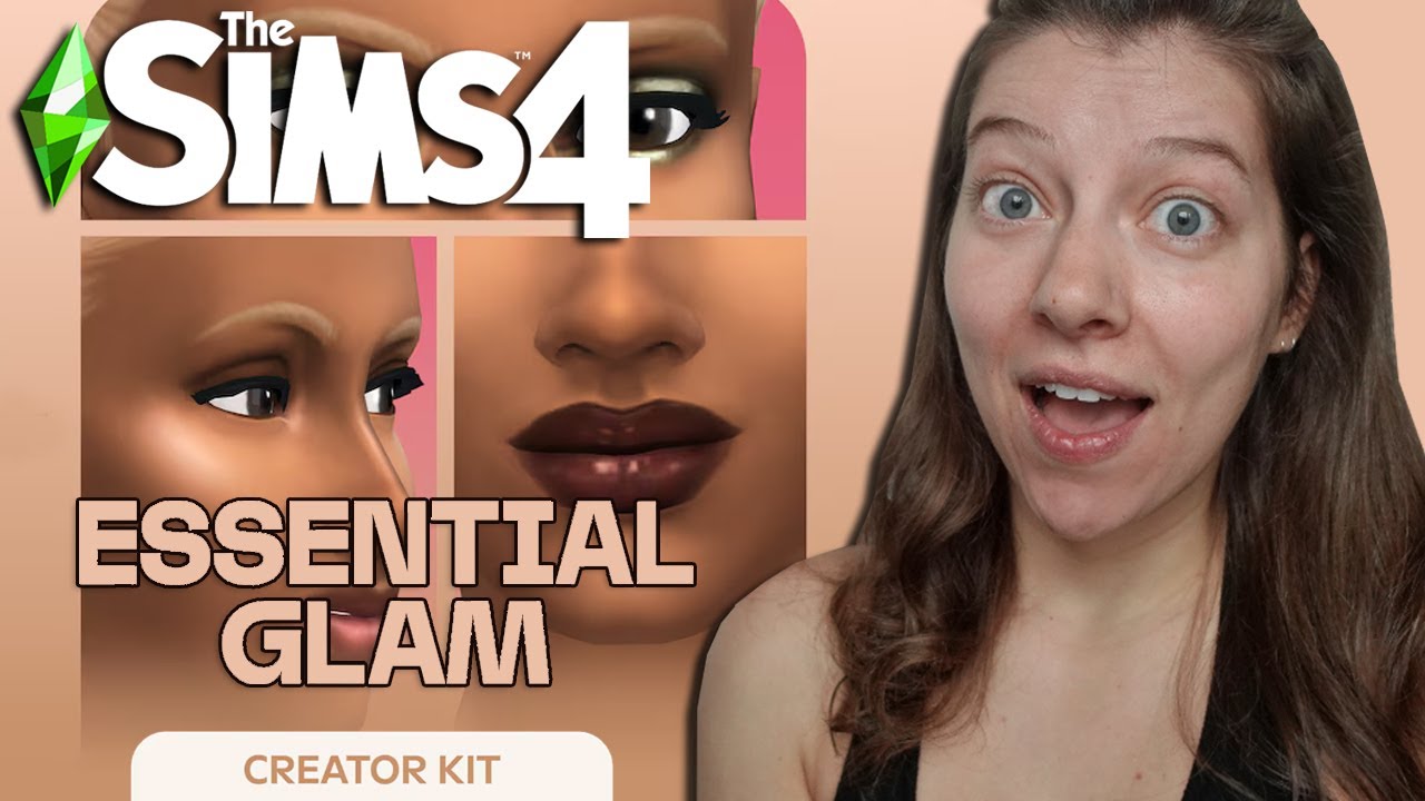 The Sims 4 Crypticsim's Essential Glam Creator Kit Review | OhcluckGames
