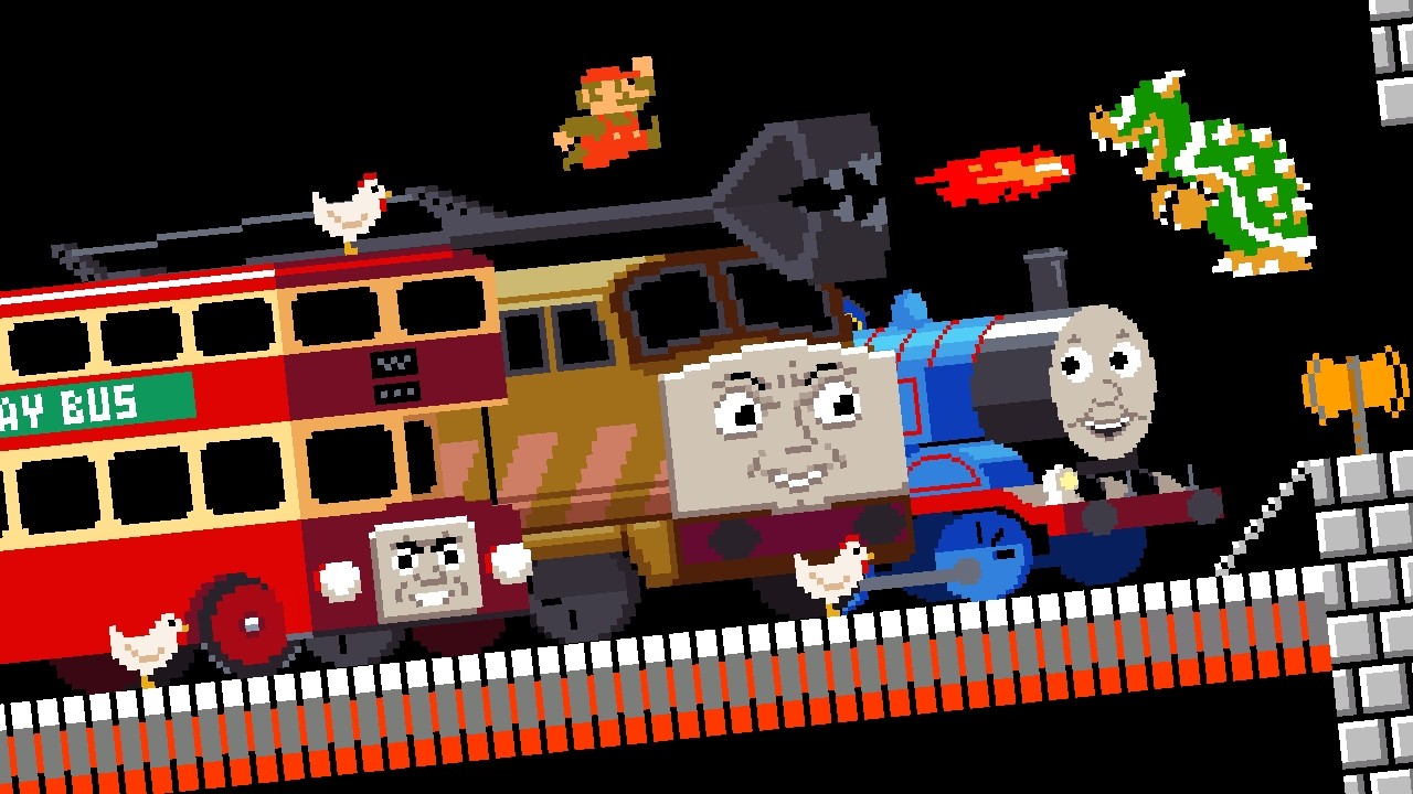 THOMAS AND FRIENDS take on BOWSER! #3