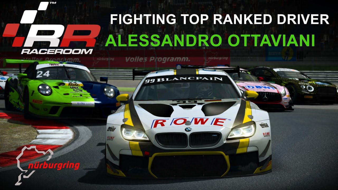 RaceRoom Ranked Race | GT3 Nürburgring 24H | Fighting Top 32 Driver ! [FR]