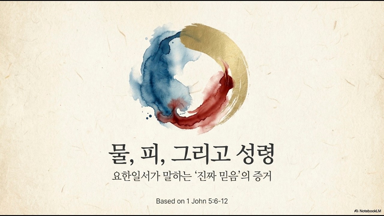 맛있는큐티 요한일서 5장 6_ 12절 