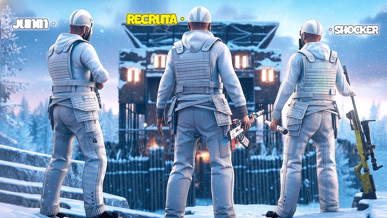 RUST SOLO — Mas com 2 PRO Players Me Ajudando