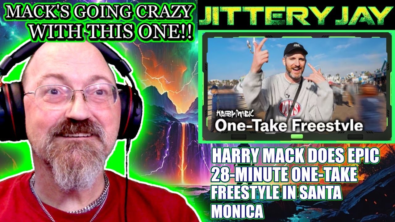Harry Mack Does Epic 28 Minute One Take Freestyle In Santa Monica | First Reaction