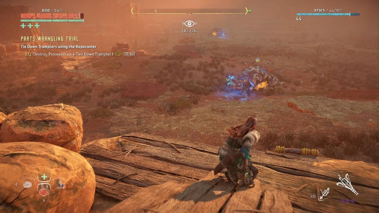 Horizon zero Dawn Parts Wrangling Trial