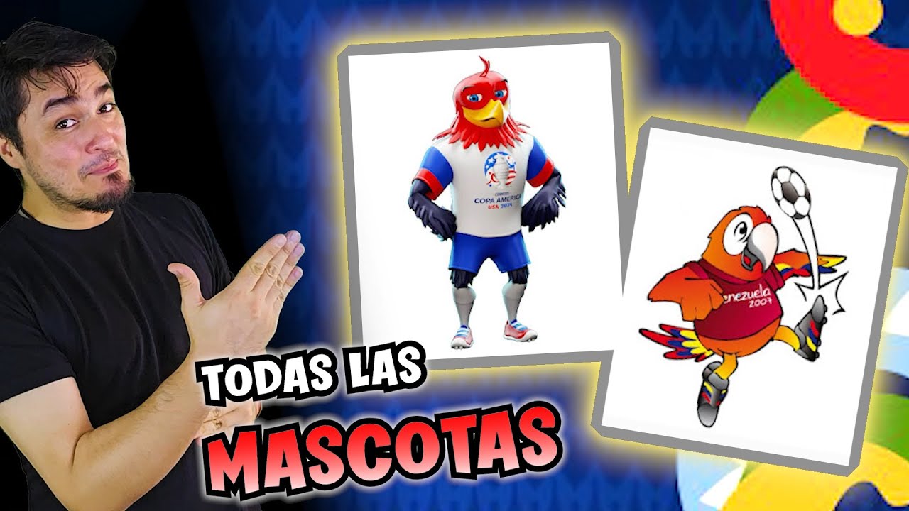 TODAS LAS MASCOTAS DE LA HISTORIA DE LA COPA AMÉRICA