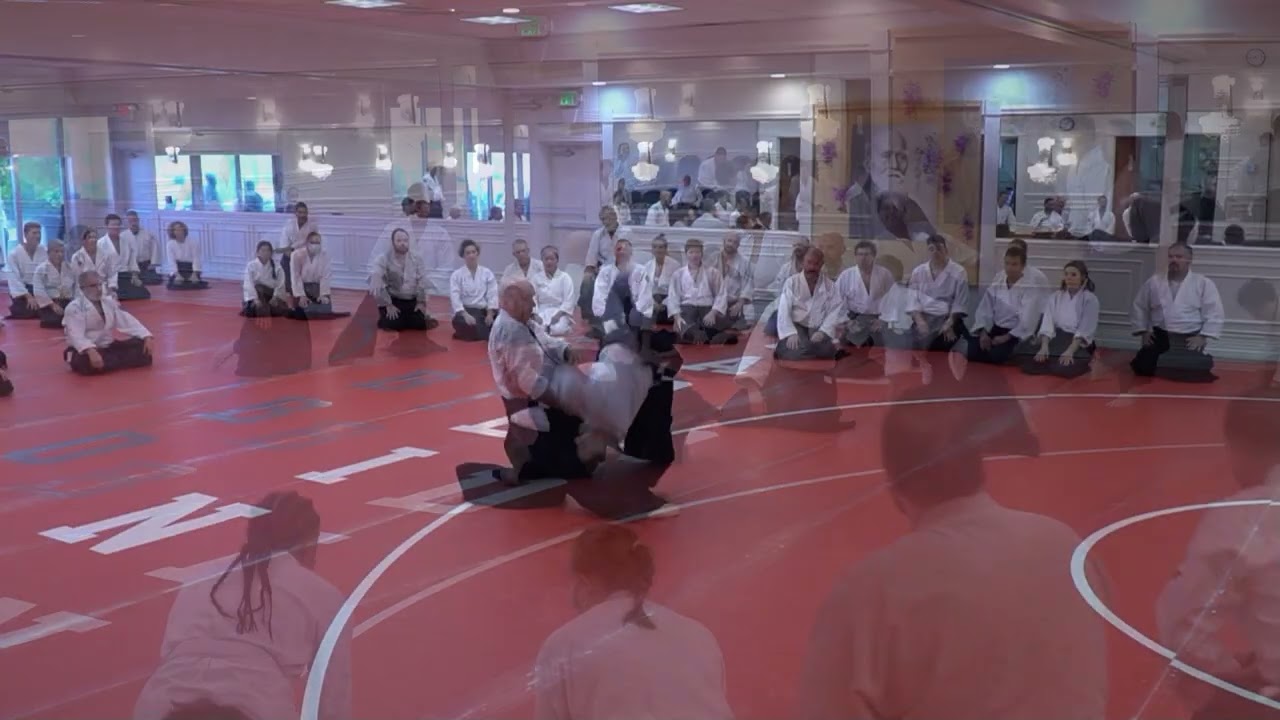 Florida Aikikai 2024 Wintercamp Class 18 Claude Berthiaume Shihan