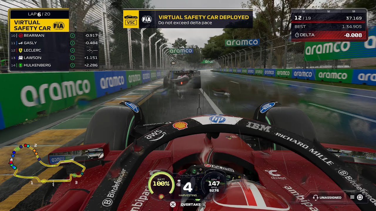 F1 25 | Melbourne | Ferrari SF-25 | Leclerc