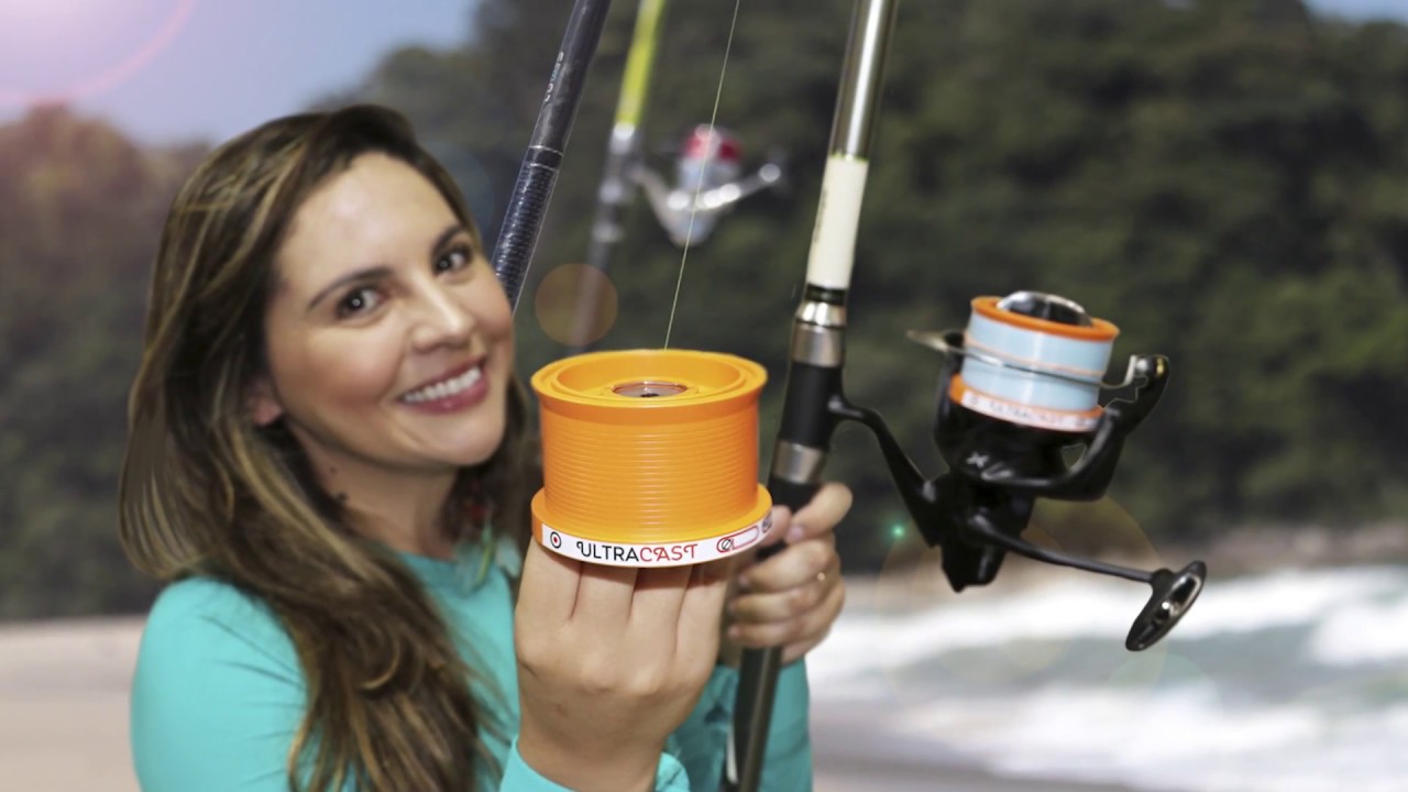 BOBINAS de TEFLON ULTRACAST para MOLINETES de PESCA de PRAIA ◆ Dicas de SURFCASTING