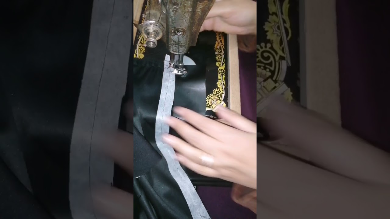 سويتر جلد بنص متر قماش فقط How to make a sweater