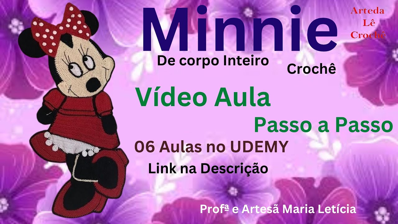 Minnie de Corpo inteiro - Vídeo Aula 01 de 06 no UDEMY