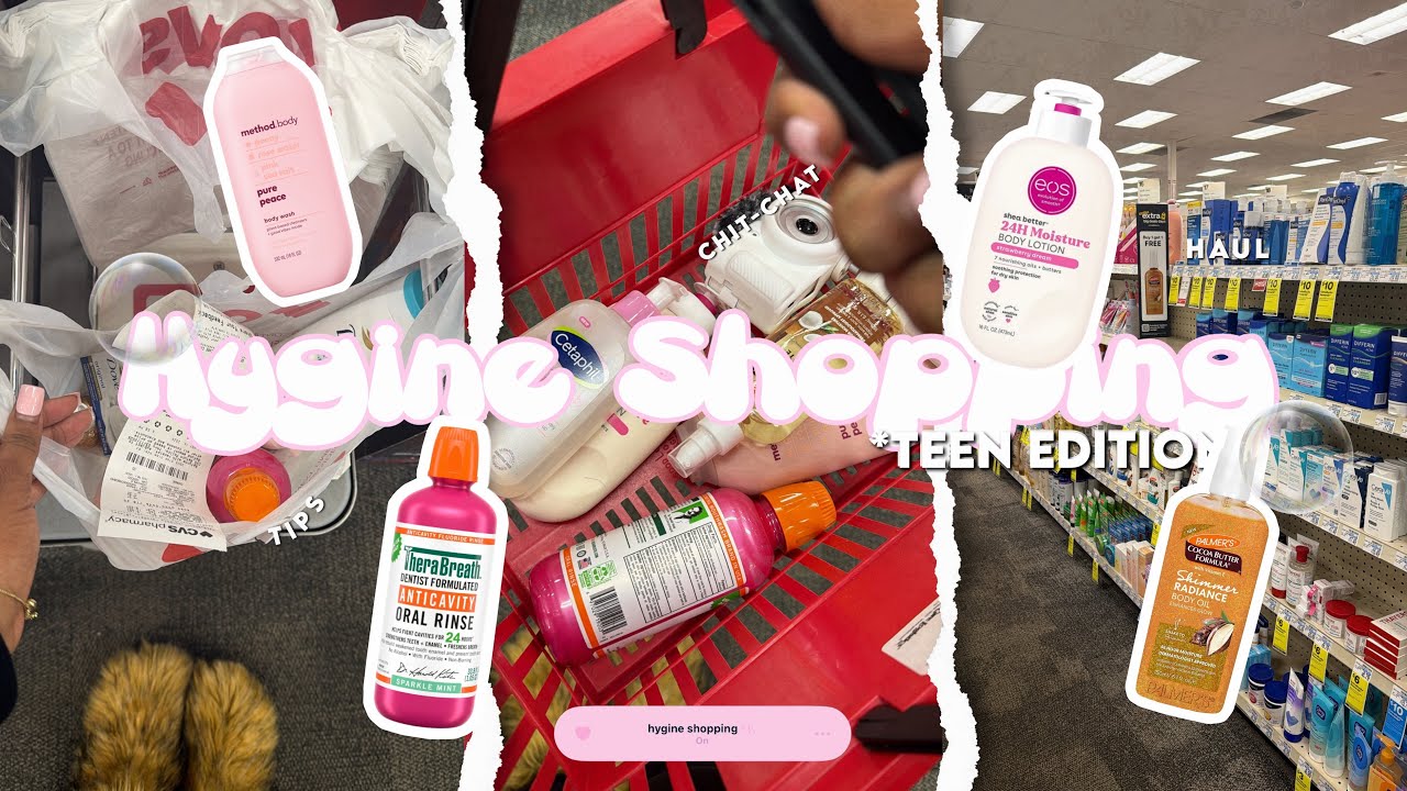 COME HYGINE SHOPPING WITH ME ★ *teen edition* | eos, dove, etc. | ZaileyGabrielle
