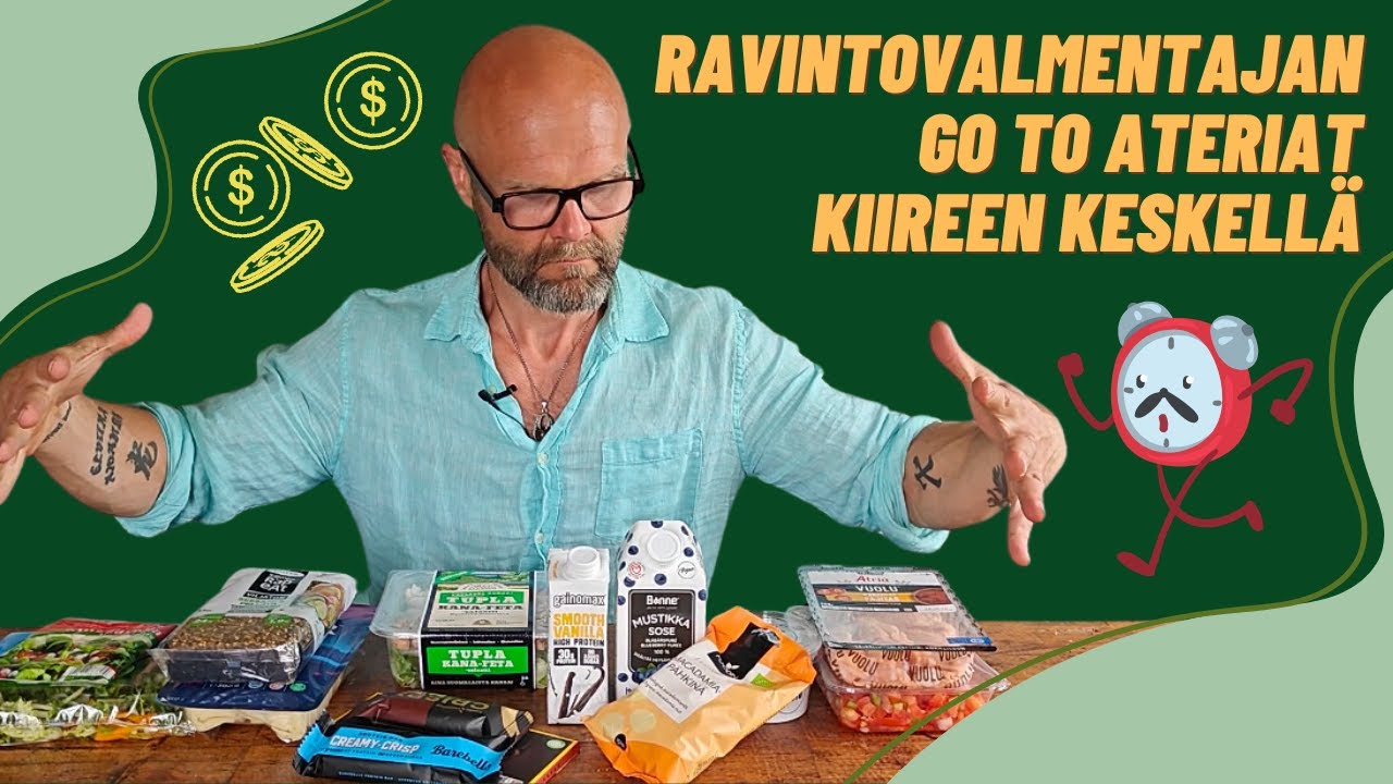 Mitä syödä kun ei ole aikaa kokata? 👀