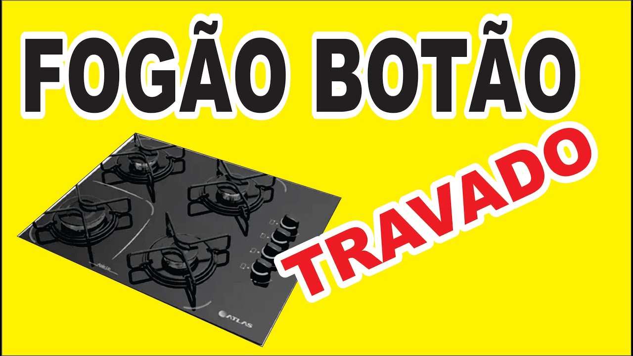 #FOGÃOCOOKTOP  BOTÃO TRAVADO