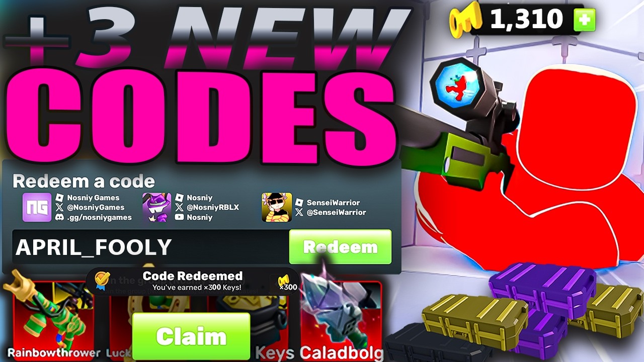 *НОВЫЕ* ВСЕ РАБОЧИЕ КОДЫ ДЛЯ RIVALS В АПРЕЛЕ 2026 ГОДА! КОДЫ ДЛЯ ROBLOX RIVALS
