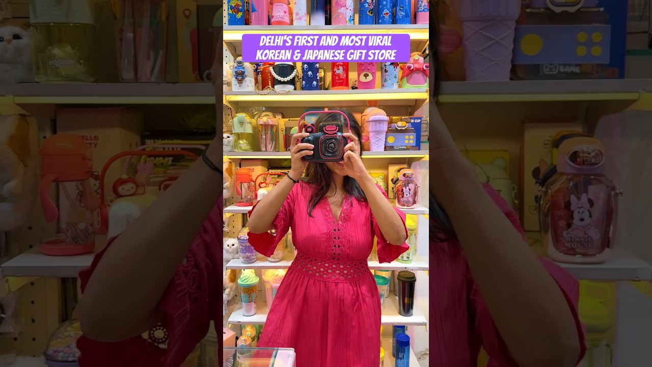 Delhi&rsquo;s First Viral Korean & Japanese Gift Store 😋 Starting at just ₹49/-📍BERRYMUCH, Krishna Nagar
