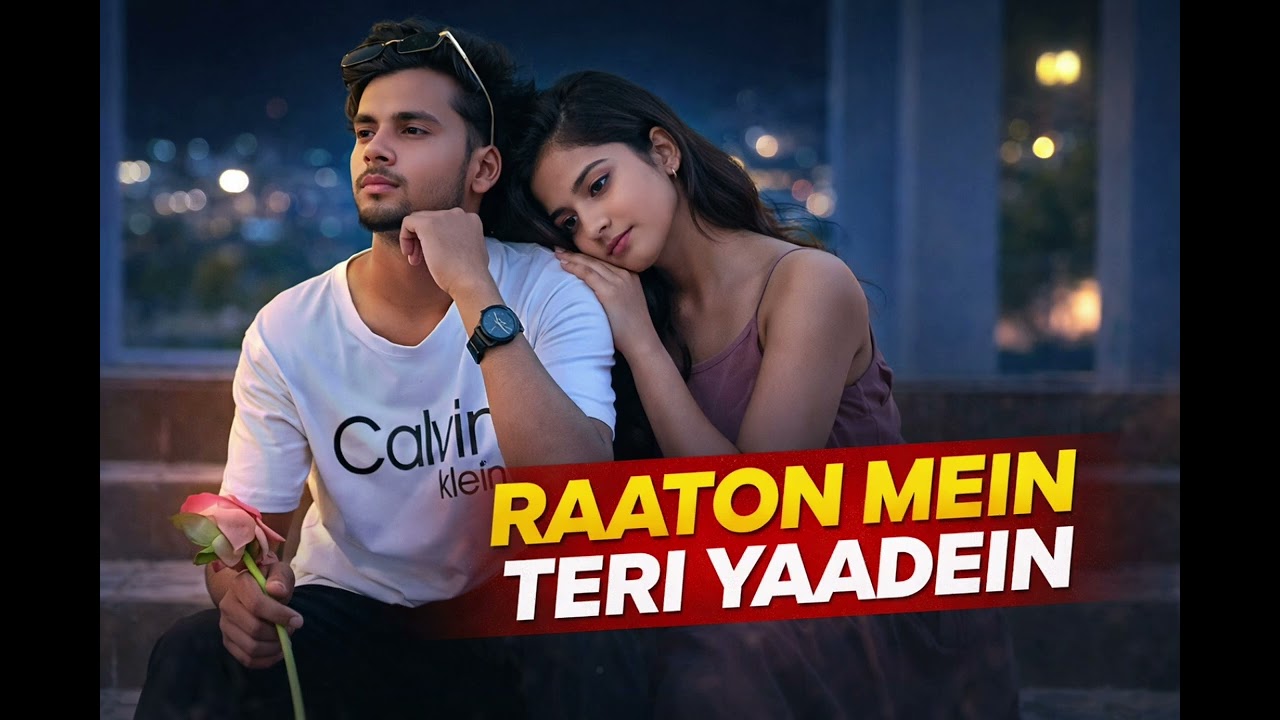 Raaton mein Teri yaadein #lofisong #mosic #love 