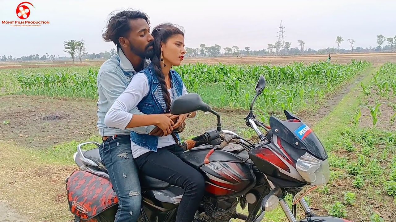 मोटरसाइकिल सिखाने के बहाने देखिए जीजा अपने साली को कैसे पटा रहा है | New Comedy Video