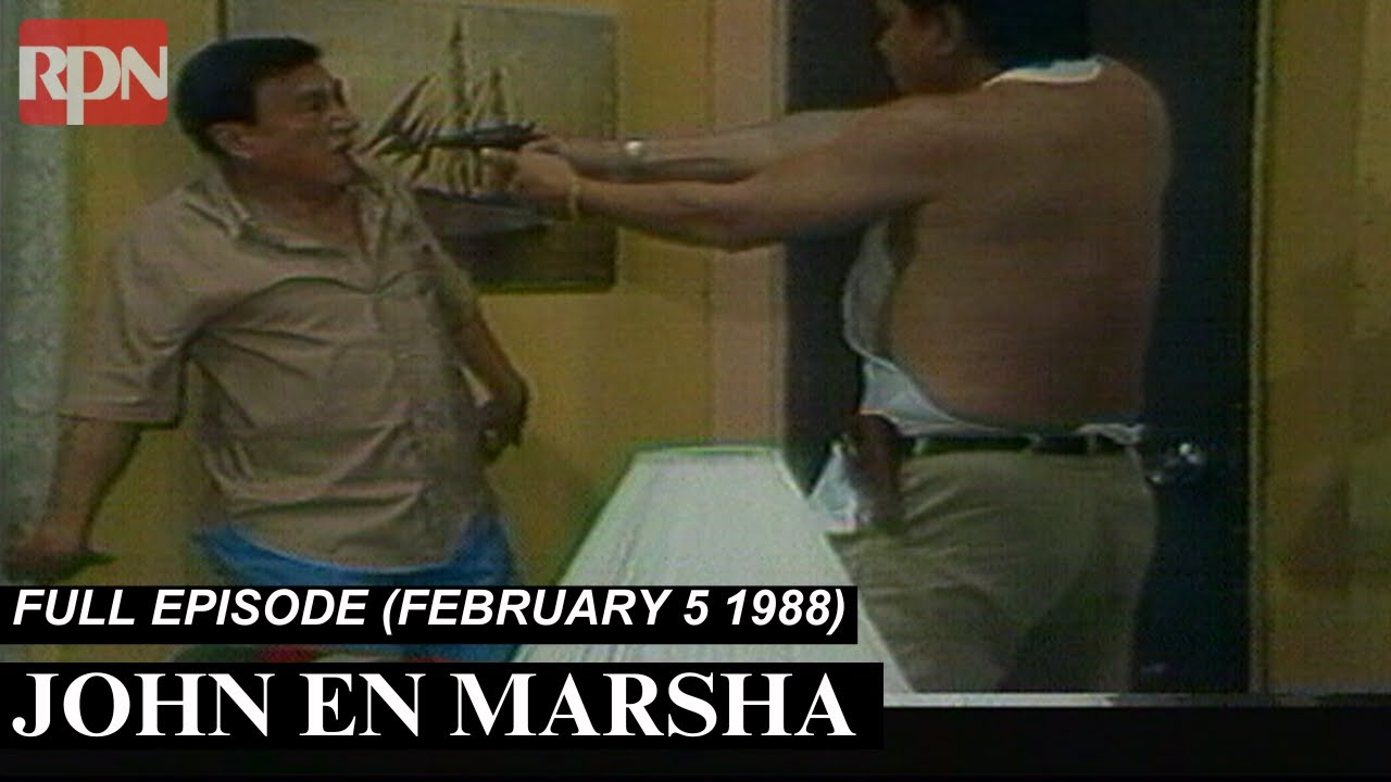 John en Marsha (February 5 1988) with Jimmy Santos, Ed Picson, and Luz Valdez