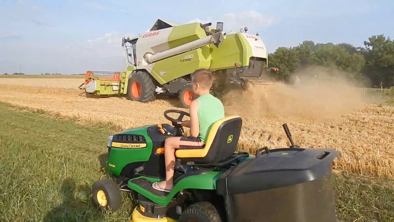 Żniwa 2019 - Wakacje John Deere Claas Tucano 430 *Podkarpacie*