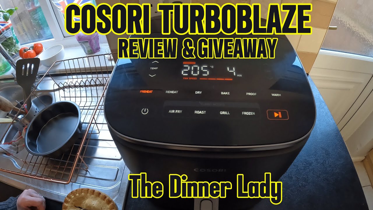COSORI  TURBOBLAZE 6 LITRE AIR FRYER REVIEW AND GIVEAWAY