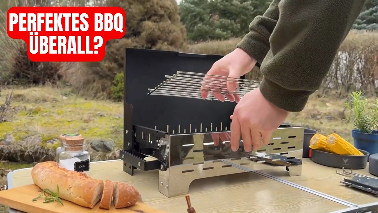 Schneiderfreude Klappgrill 2.0: Der ultimative Camping-Grill?