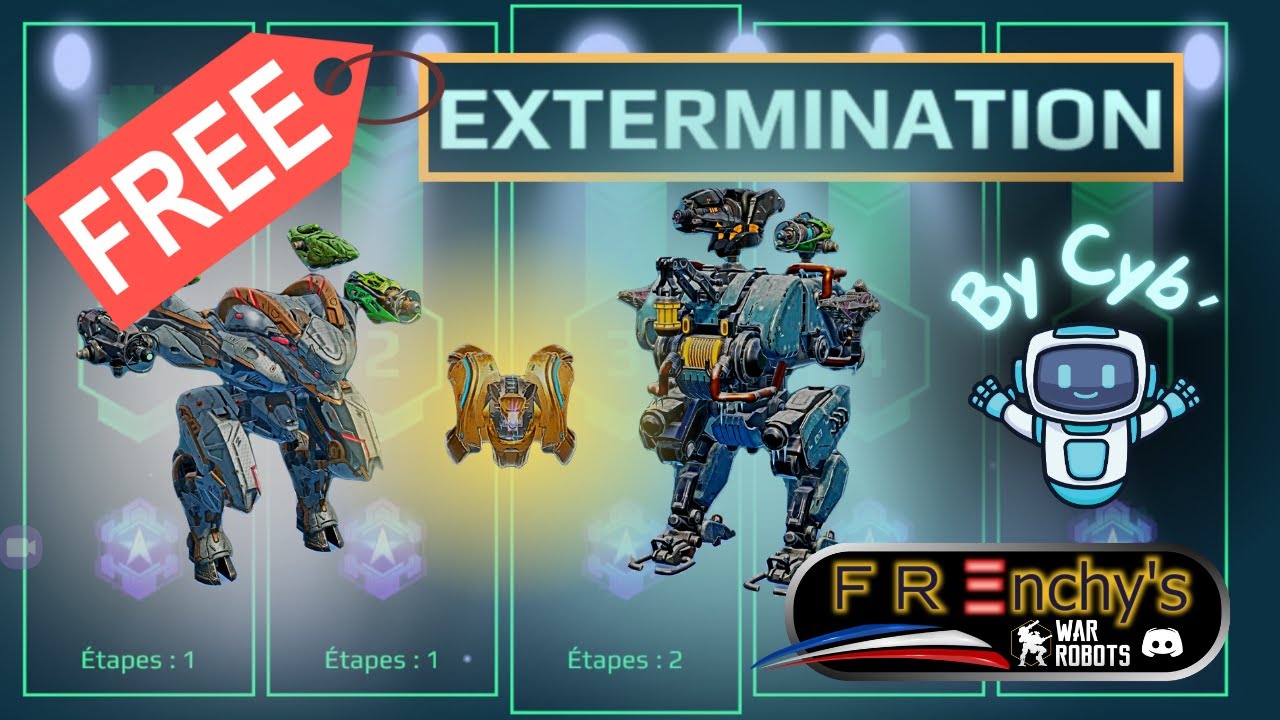 EXTERMINATION en Free To Play ! - War Robots - S36/2025