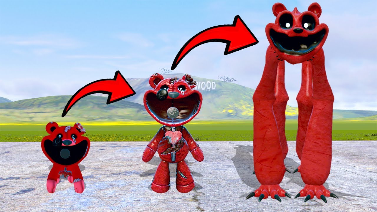 NEW EVOLUTION BOBBY BEARHUG POPPY PLAYTIME CHAPTER 3 FAMILY?! Garry's Mod