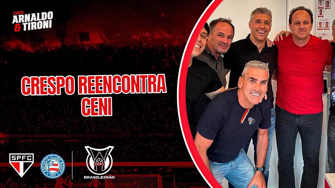 CENI VOLTA AO MORUMBIS. SÃO PAULO JOGA AS ÚLTIMAS ESPERANÇAS DE LIBERTA CONTRA O BAHIA