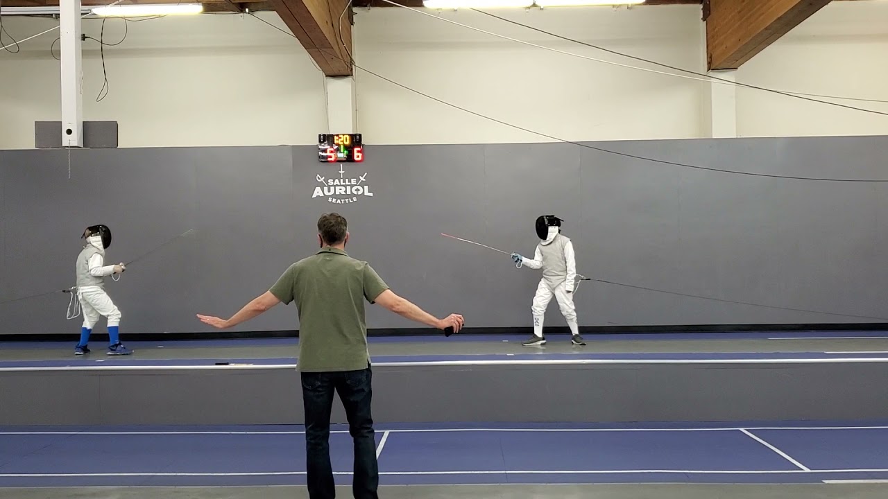 Salle Auriol Youth Foil Fencing Tournament Final 2021