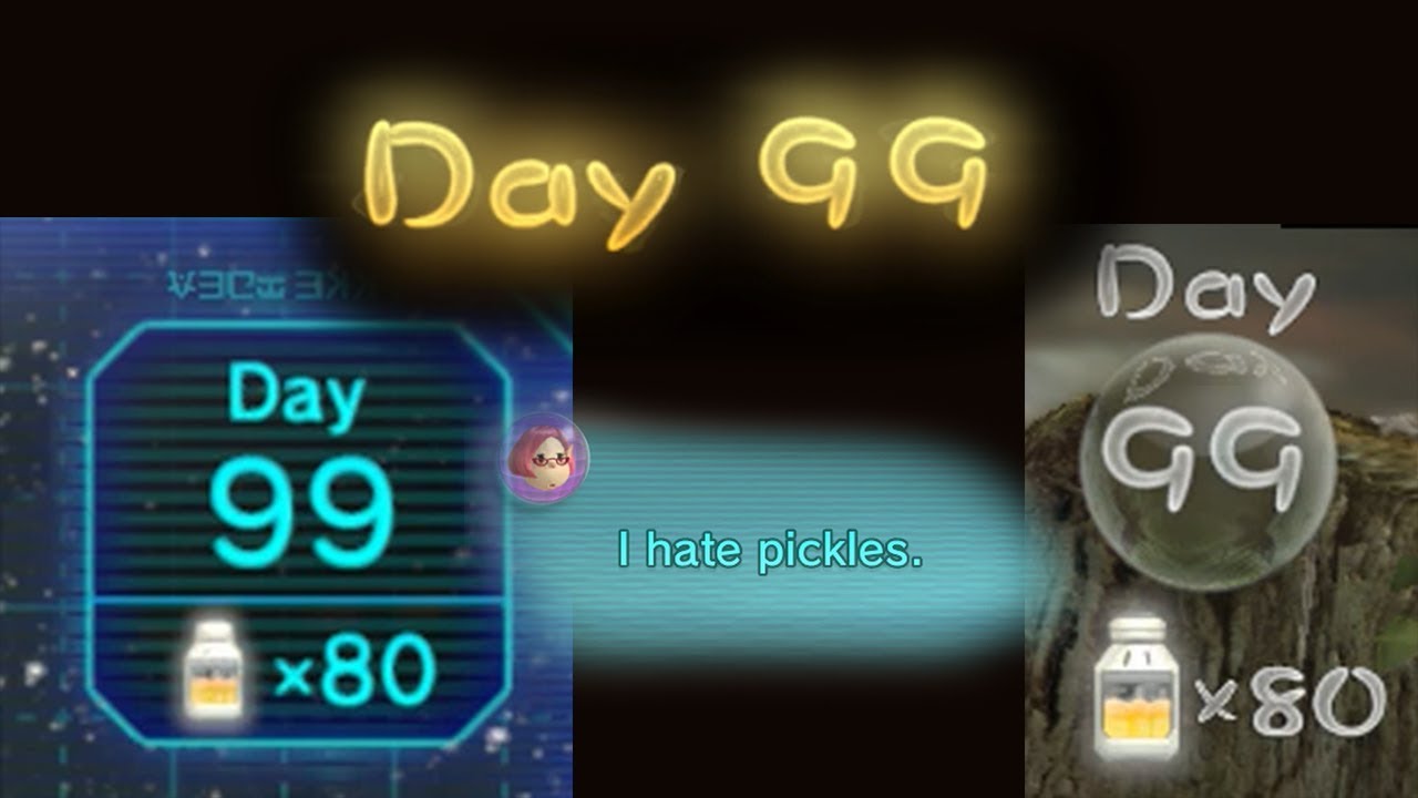 Pikmin 3: Getting a game over on Day 99 and getting pass Day 99