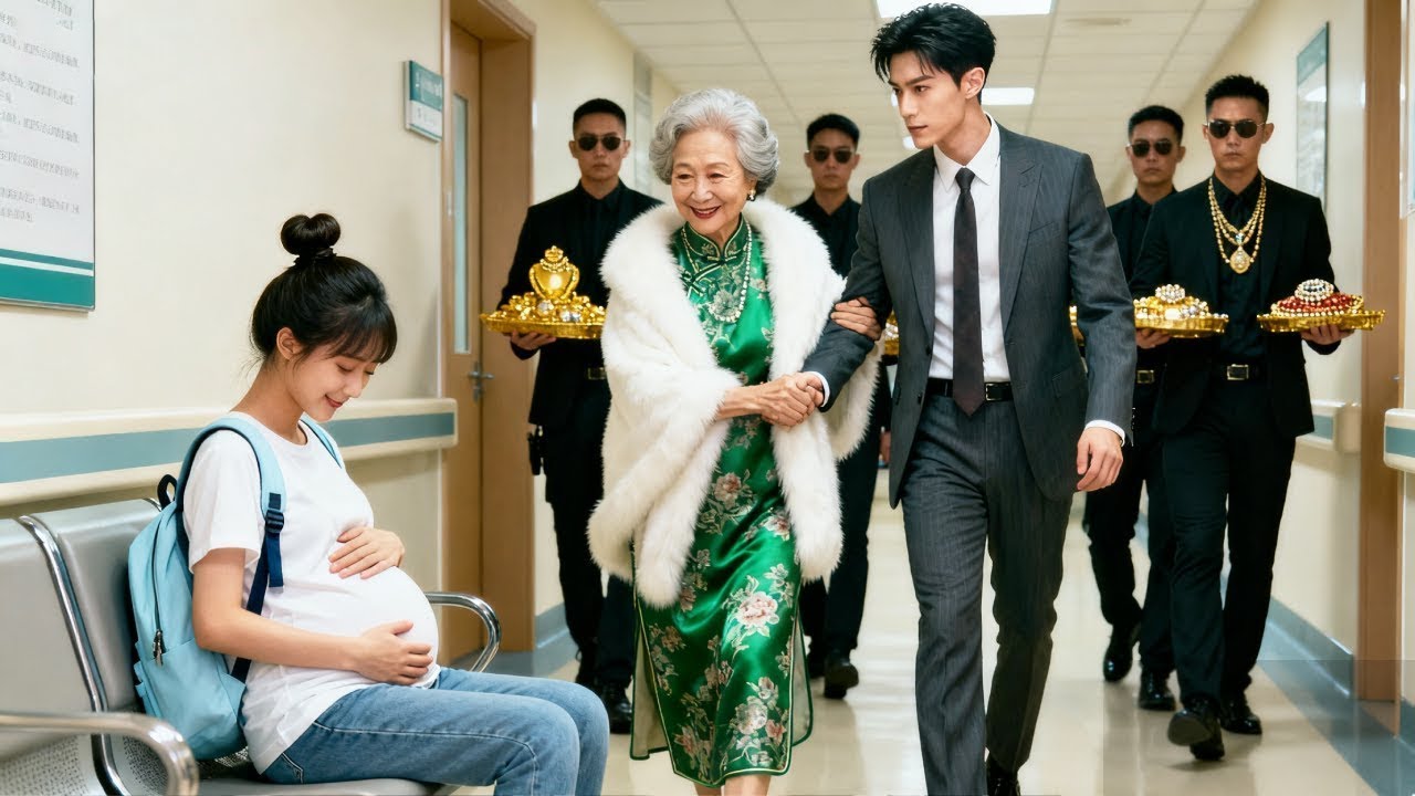 La pobre chica embarazada del CEO estéril! Abuela feliz, lo obligó a casarse con ella de inmediato!