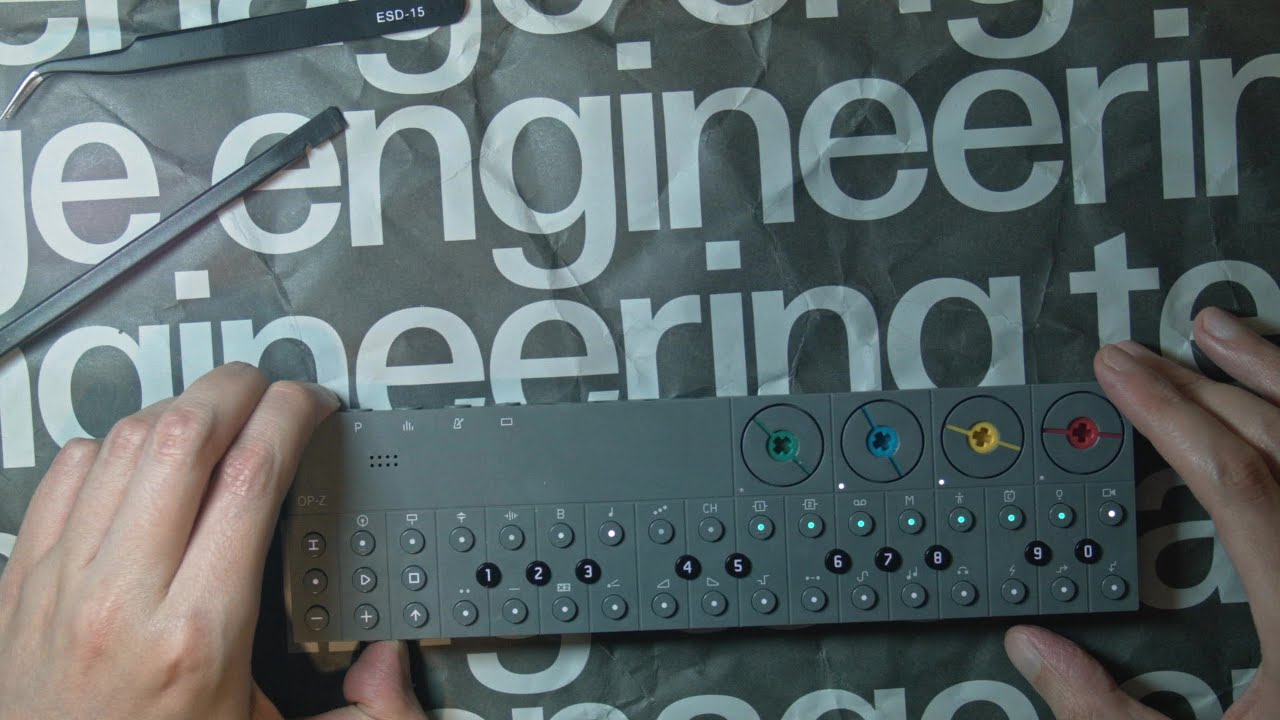 OP-Z pitch bend + mic repair