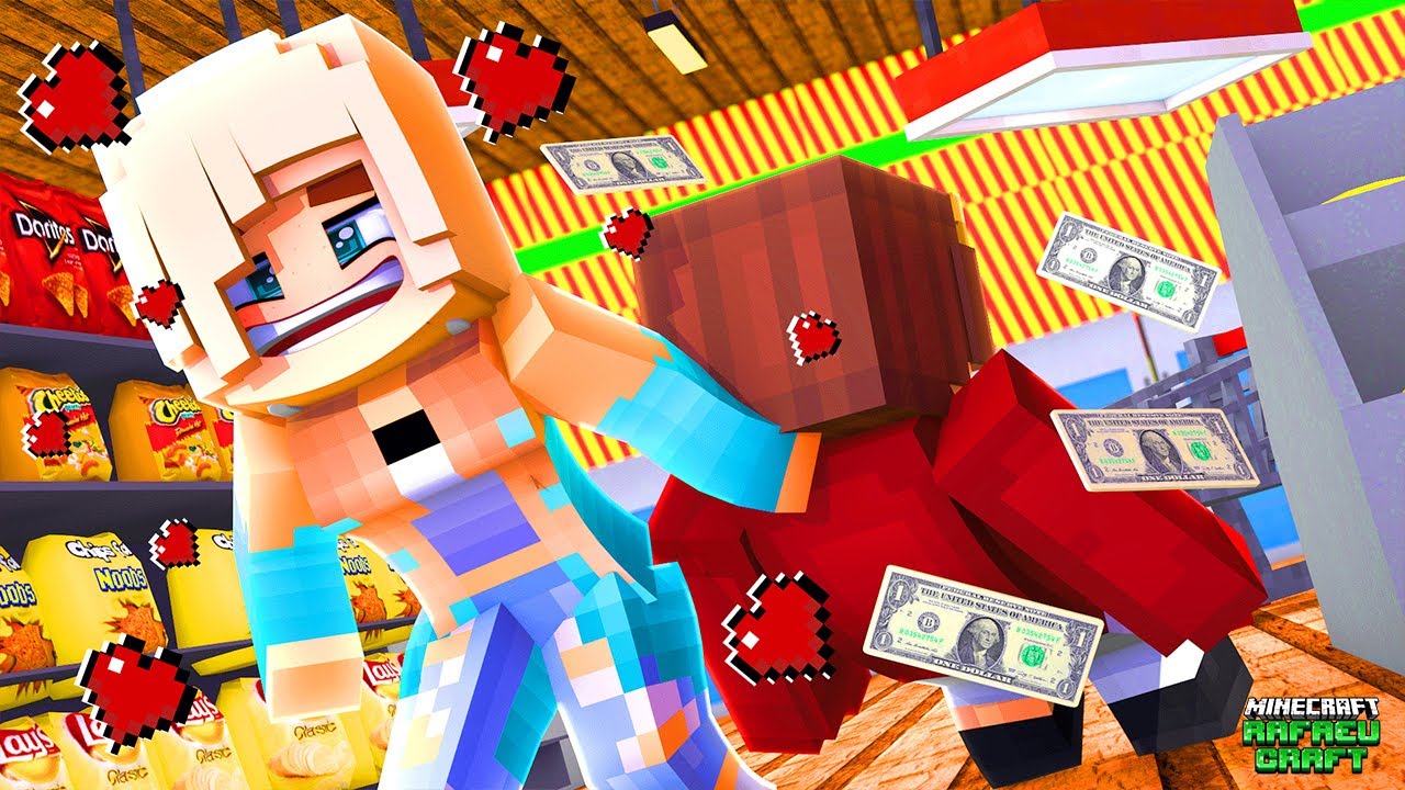 RAFAEU foi COMPRADO por uma MENINA RICA no Minecraft