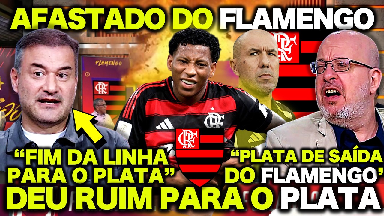 🚨 INFORMA&Ccedil;&Atilde;O URGENTE ! GONZALO PLATA AFASTADO do FLAMENGO