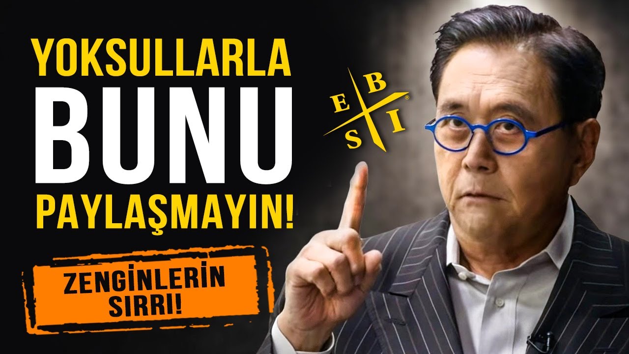 Milyoner zihniyeti! Robert Kiyosaki'nin Nakit Akış Çeyreği!