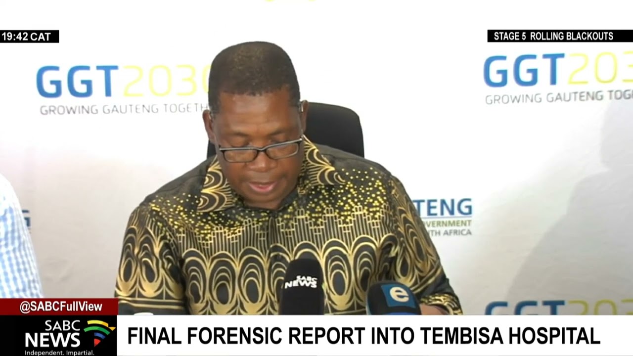 Final SIU report into scandal-riddled Tembisa Hospital released