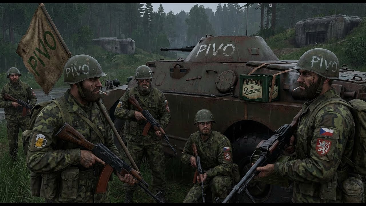 Кровью и потом, пивом и слезами. Arma Reforger проект ECHO , AS VDV  .