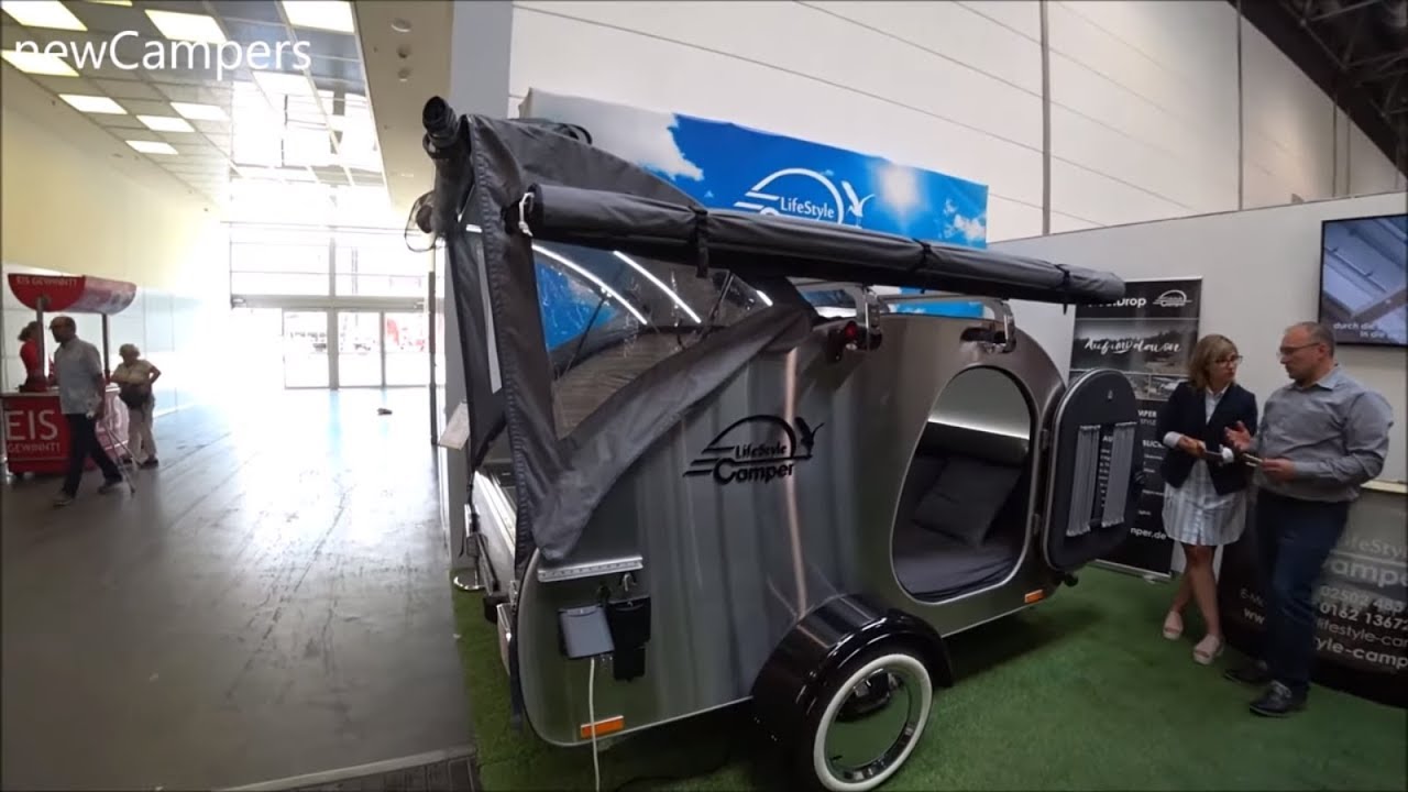 The 2020 REISEMOBILE SteelDrop caravan (wohnwagen)