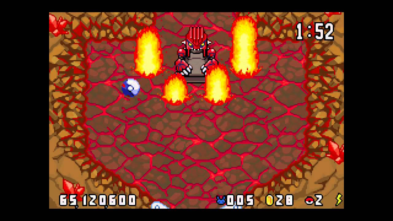 Pokemon Pinball: Ruby & Sapphire Boss 3 - Groudon