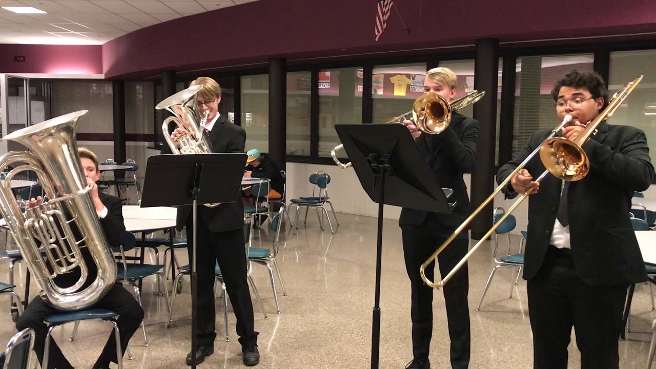 Jupiter - I Vow to Thee My Country for Low Brass Quartet