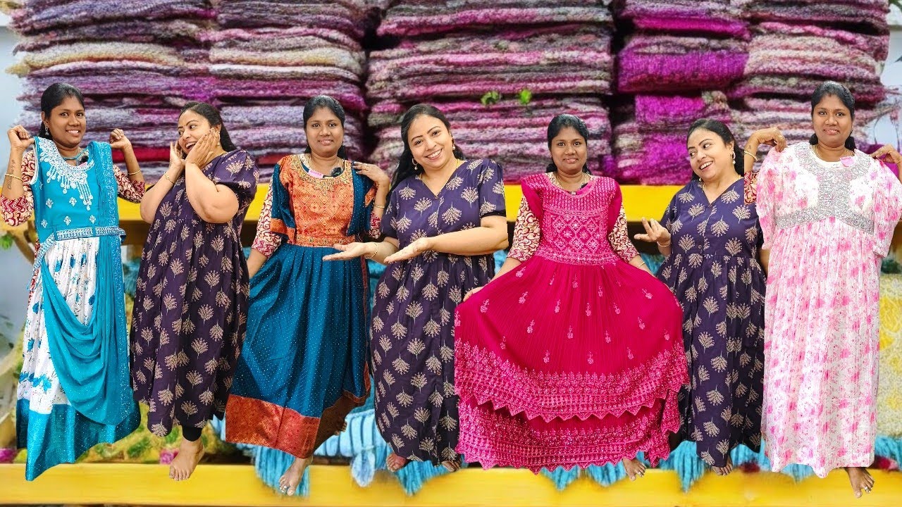 😲 Wow.. என்னமா..? இப்படி ஆஃபர் Price ல Kurtis Frocks 😎 Kurtis Market Tamilnadu 💥 Modern Mammi