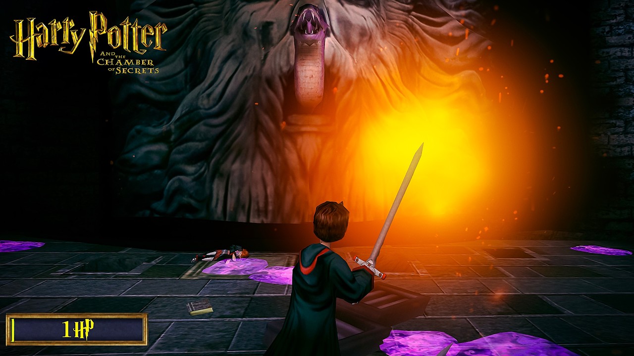 Beating Chamber Of Secrets (Hard Mode) With 1 HP And No Potions