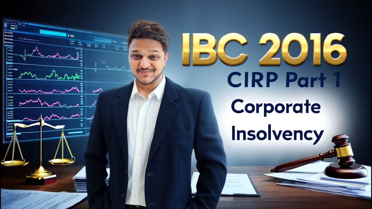 Corporate insolvency resolution process part 1 | IBC 2016 Caiib abm