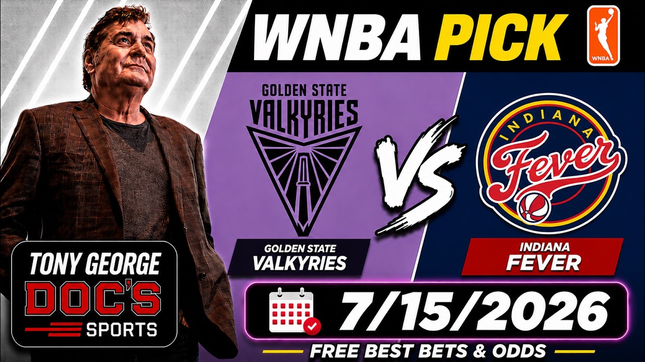 WNBA Pick - Golden State Valkyries vs Indiana Fever Prediction, 7/15/2026 Free Best Bets & Odds